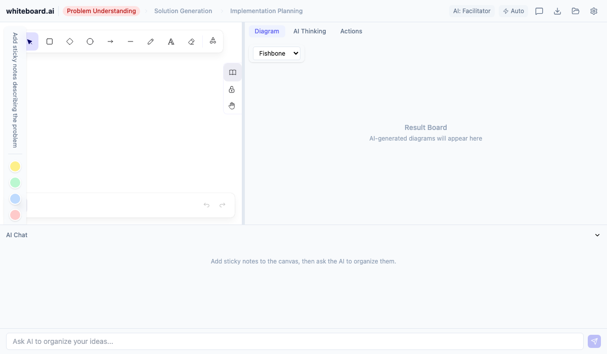 Canvas and diagram view